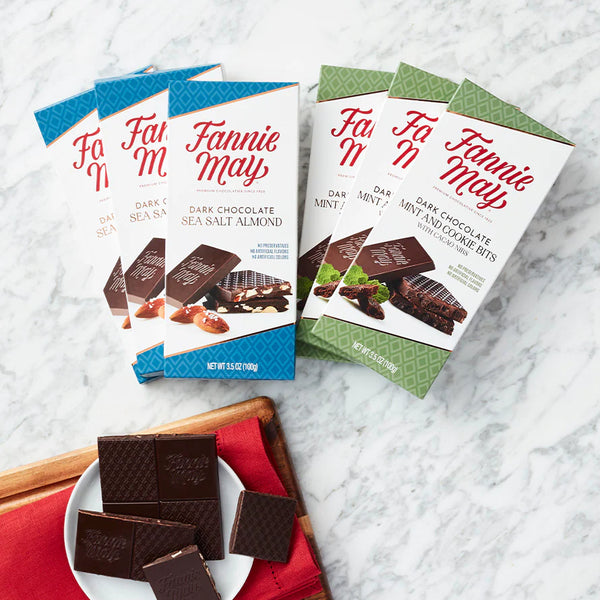 Fannie May: Dark Chocolate Premium Bars