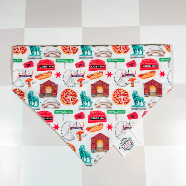 Chicago Dog Co: Chicago Landmarks Bandana