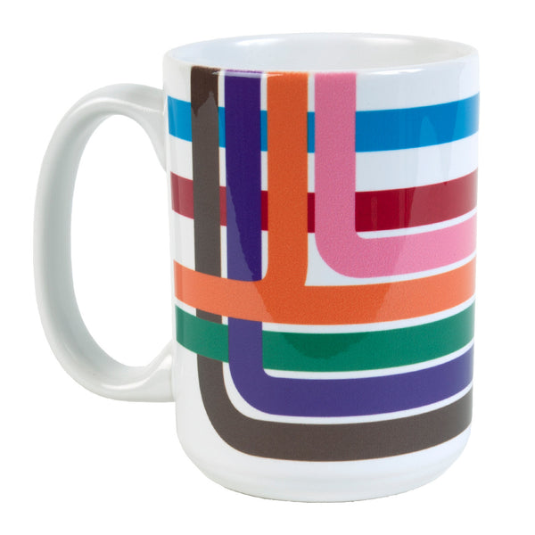 Transit Tees: Loop Stripe Coffee Mug