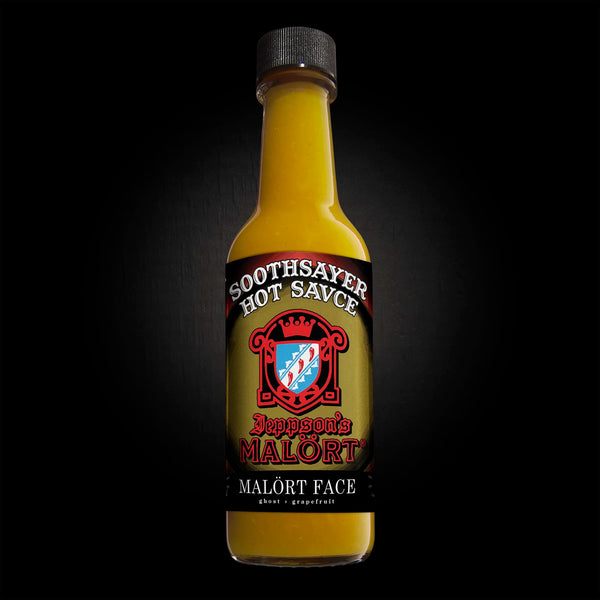 Soothsayer Hot Sauce: MALÖRT FACE - Grapefruit & Ghost Peppe
