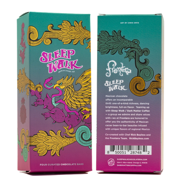 Dark Matter Coffee: Sleep Walk Frontera Chocolate Collection 4-Packs