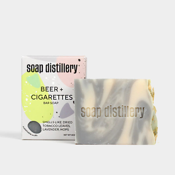 soap distillery: Beer + Cigarettes Bar Soap