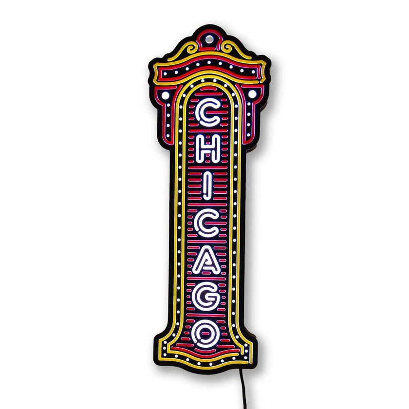 Chicago Theatre Led Sign